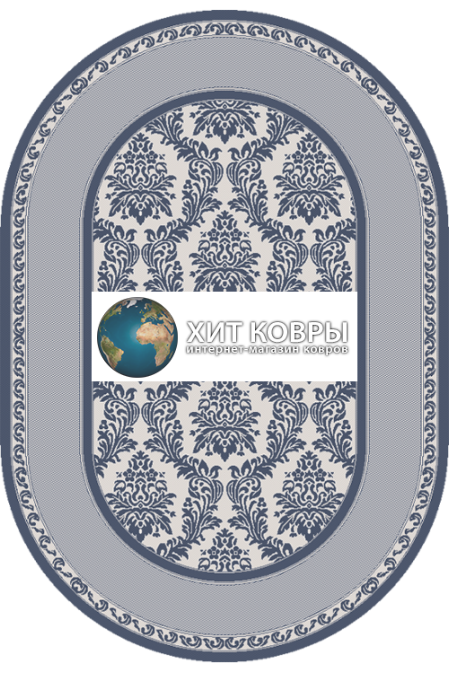 Российский ковер Флурлюкс 51405-50622 овал